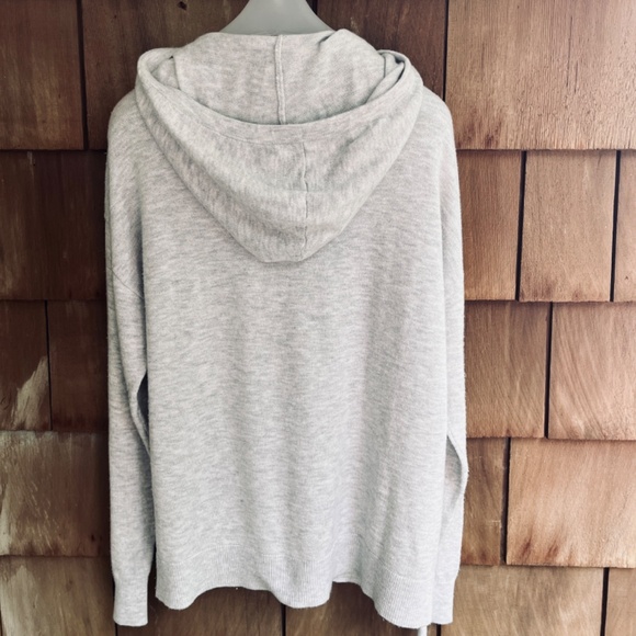 Member's Mark Women's Luxury Premier Collection  Cashmere Blend Hoodie Gray M - Picture 12 of 14